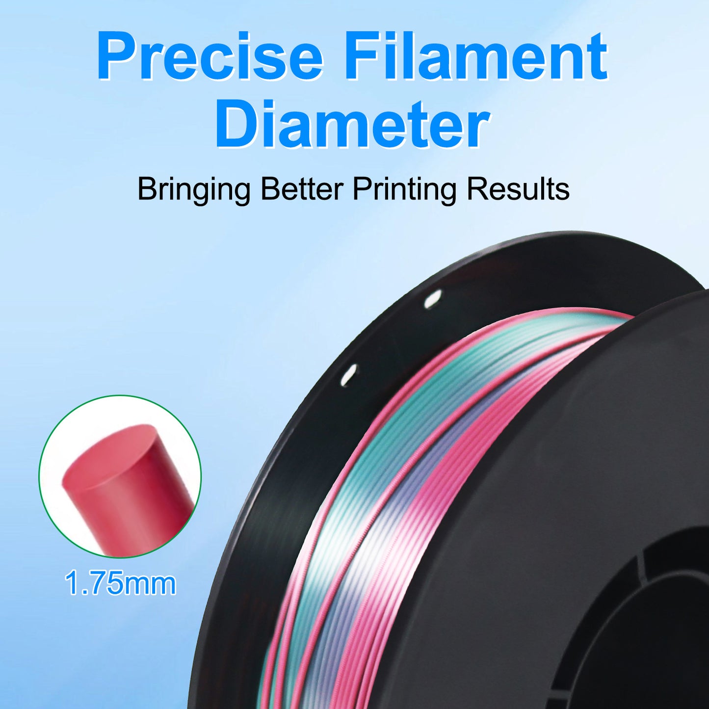 pretty rainbow filament